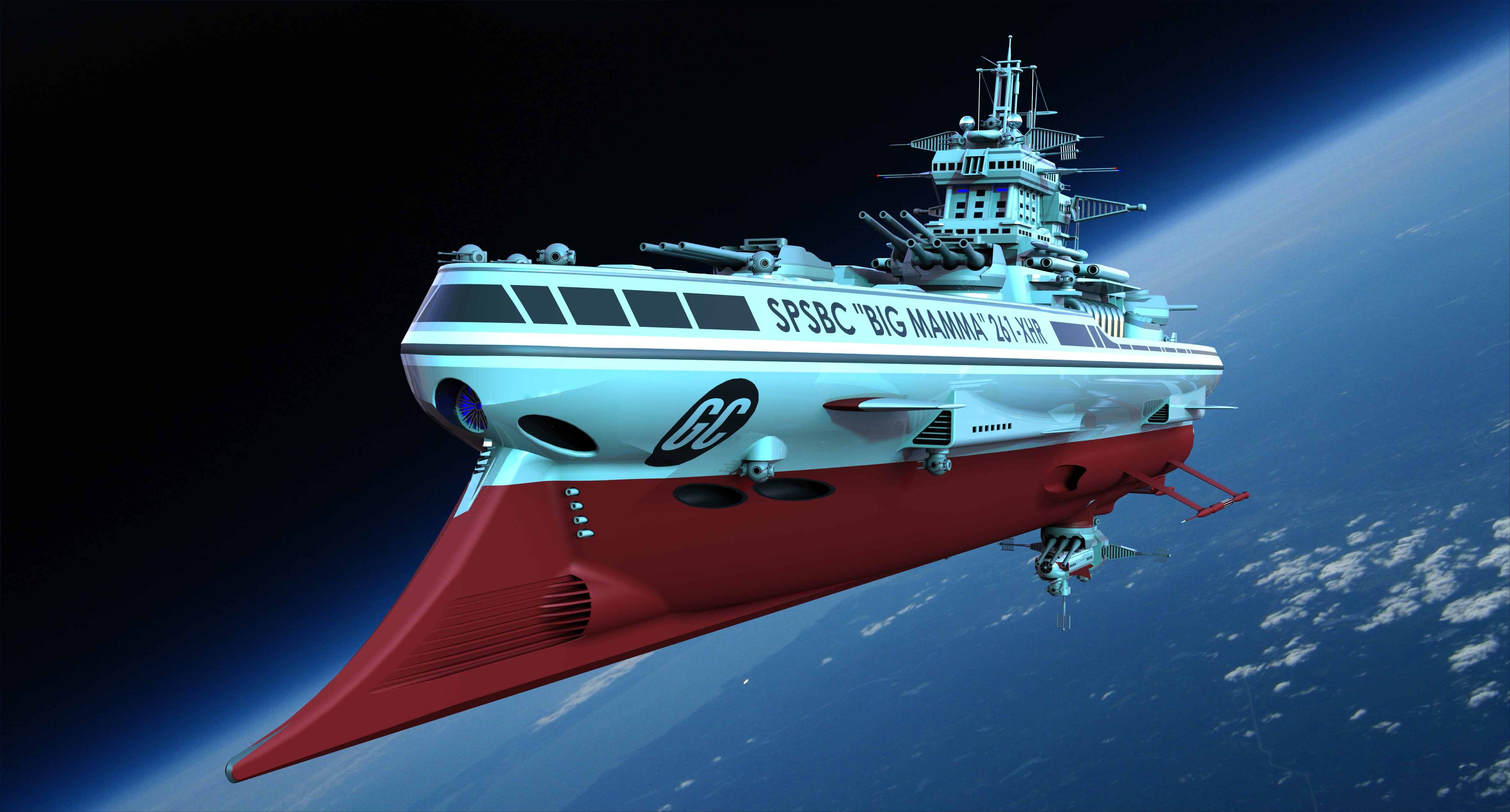 BigM宇宙太空飞船